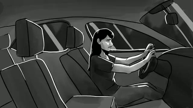 Go Tonight (still — Sam at the wheel)